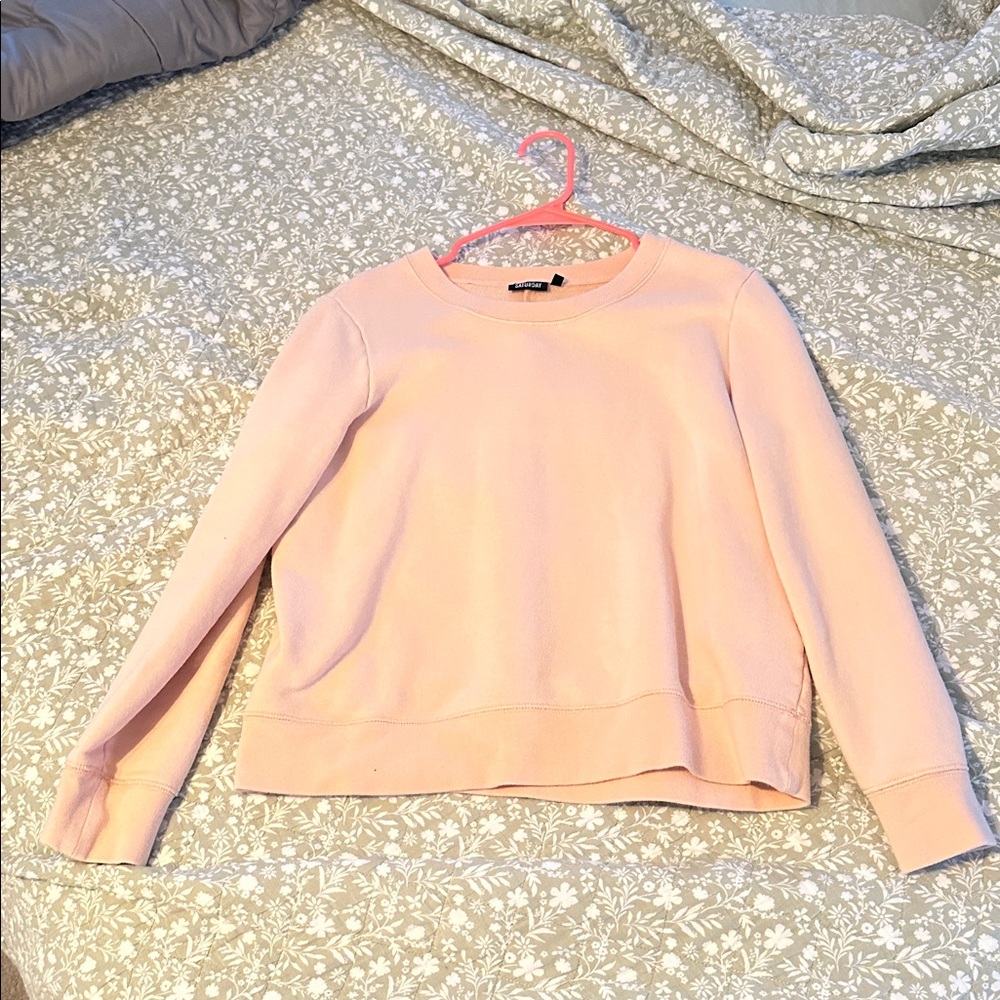 Kate Spade light pink Saturday Crewneck
